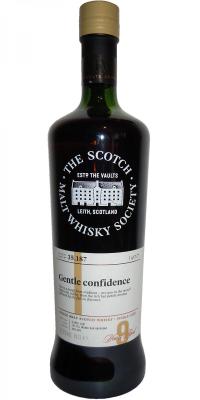 Glen Moray 2007 SMWS 35.187 Gentle confidence 1st Fill French Oak Hogshead 61.6% 700ml