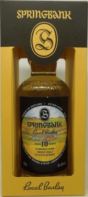 Springbank 10yo 51.6% 700ml