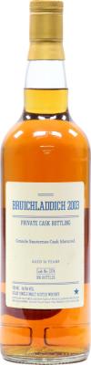 Bruichladdich 2003 Private Cask Bottling 14yo #1374 54.5% 700ml