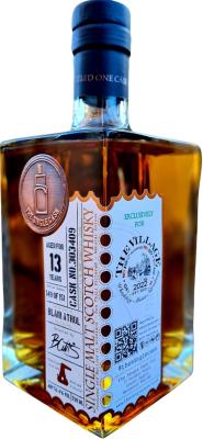 Blair Athol 2008 TSCL Rum Quarter Cask Finish The Village 2022 56.4% 700ml