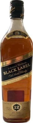 Johnnie Walker Black Label Old Scotch Whisky 500 years of distilling in schotland 40% 700ml