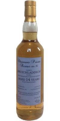 Bruichladdich 2001 SWf Bourbon barrel #569 Chaiman's Private Reserve no 16 57.2% 700ml