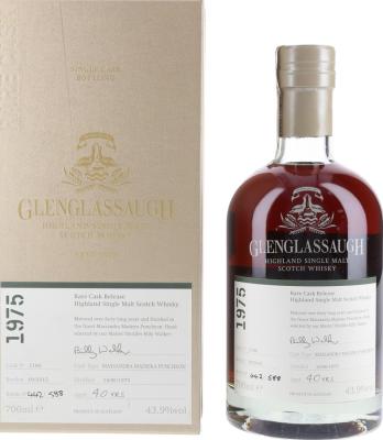 Glenglassaugh 1975 Rare Cask Release Batch 2 Massandra Madeira Puncheon #2180 43.9% 700ml