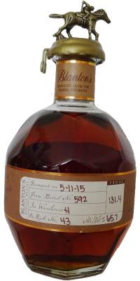 Blanton's Straight from the Barrel #592 65.7% 700ml