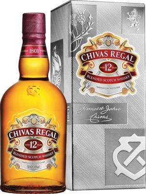 Chivas Regal 12yo Blended Scotch Whisky 40% 750ml