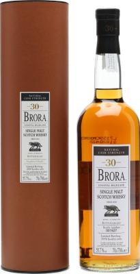 Brora 6th Release Diageo Special Releases 2007 30yo Sherry & Bourbon 55.7% 700ml