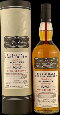 Inchgower 2008 ED The 1st Editions Ruby Port Hogshead 61.1% 700ml