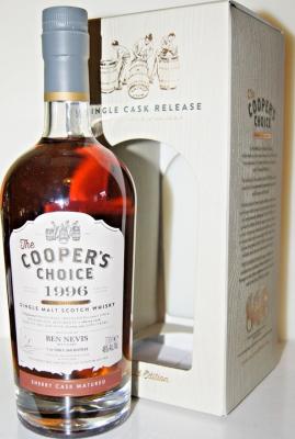 Ben Nevis 1996 VM The Cooper's Choice Sherry Cask #9804 46% 700ml