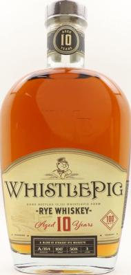 WhistlePig 10yo Single Barrel Rye 50% 3000ml