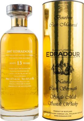 Edradour 2007 Bourbon Casks 58.7% 700ml