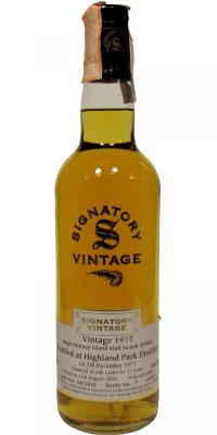 Highland Park 1977 SV Vintage Collection Oak Cask 96 7010 96/7010 43% 700ml