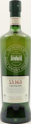 Caol Ila 1996 SMWS 53.163 a sporting dram Refill Ex-bourbon Hogshead 57.5% 700ml