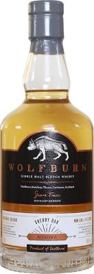 Wolfburn Aurora 1st Fill Bourbon Oloroso Sherry Hogshead 46% 700ml