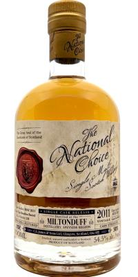 Miltonduff 2011 CSJS The National Choice Bourbon Barrel Whisky Manufaktur 54.5% 700ml