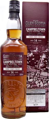 Glen Scotia 14yo peated Campbeltown Malts Festival 2020 52.8% 700ml