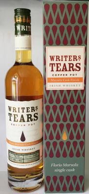 Writers Tears Copper Pot Marsala Hogshead Finish #3148 Walsh Whiskey Distillery Ltd 45% 700ml