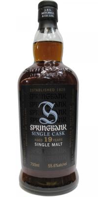 Springbank 19yo Single Cask #603 55.6% 750ml