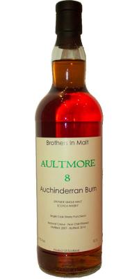 Aultmore 2007 BiM Auchinderran Burn Sherry Puncheon 57% 700ml