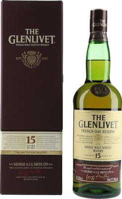 Glenlivet 15yo French Oak Reserve New French Limousin Oak 40% 700ml