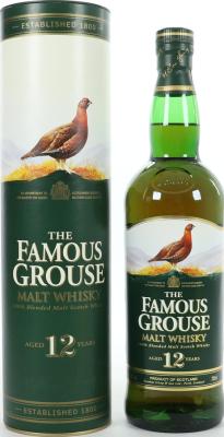 The Famous Grouse 12yo Malt Whisky 40% 700ml