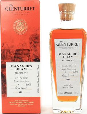 Glenturret Manager's Dram Release No. 2 European Sherry 51% 700ml