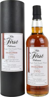 Inchgower 1995 ED The 1st Editions 19yo Refill Hogshead 56.7% 700ml