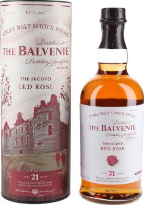 Balvenie 21yo The 2nd Red Rose Australian Shiraz casks 48.1% 700ml