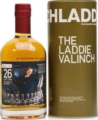 Bruichladdich 2004 The Laddie Crew Valinch 26 Gabi Toma Bourbon Cask #1724 64.1% 500ml