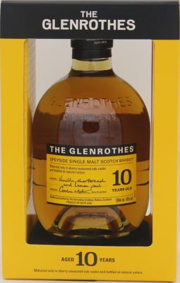 Glenrothes 10yo Sherry seasoned oak casks 40% 700ml