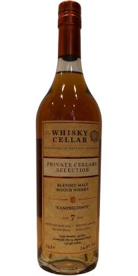 Campbeltown 2014 TWCe Private Cellars Selection 2nd Fill Sherry Hogshead Finish 54.9% 750ml
