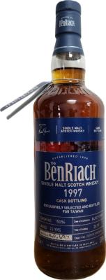 BenRiach 1997 Cask Bottling Oloroso Puncheon Taiwan 53.6% 700ml