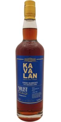 Kavalan Solist Vinho Barrique W130911011A 58.6% 700ml