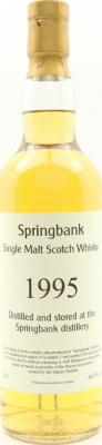 Springbank 1995 UD private cask 46% 700ml