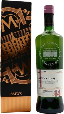 Cragganmore 2002 SMWS 37.98 a trifle citrusy Refill Ex-Bourbon Hogshead 56.5% 700ml