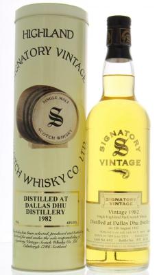 Dallas Dhu 1982 SV Vintage Collection Oak Cask 692 43% 700ml