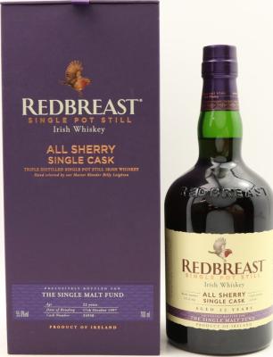 Redbreast 1997 #34938 The Single Malt Fund 55.9% 700ml