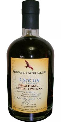 Strathearn 2015 Private Cask Club Ex-Sherry #119 53% 700ml