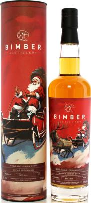 Bimber Santa's Edition 2023 Special Limited Edition Ex-Cognac 52.1% 700ml