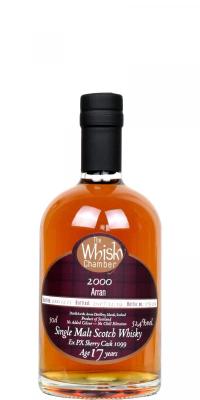 Arran 2000 WCh Ex PX Sherry Cask #1099 52.4% 500ml