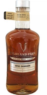 Highland Park 12.5yo Viking Soul Cask #500130 HPAS Danmark 56.5% 700ml