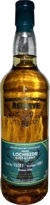 Lochside 1991 GM Reserve 13yo Oak Casks #15201 Binny's Beverage Depot 46% 750ml