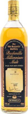 Bushmills 1975 Millennium Malt Cask no.314 43% 700ml