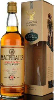 MacPhail's 40yo GM Single Malt 40% 700ml