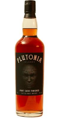 Plutonia Vatted Malt Whisky Islands Port Cask Finished Double Dram 51% 700ml