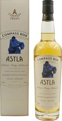 Asyla Blended Scotch Whisky CB 1st Fill Bourbon Barrels 40% 700ml