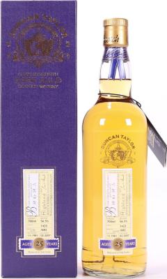 Brora 1981 DT Rare Auld Oak cask #1423 56.5% 700ml