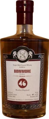 Bowmore 2002 MoS series Bourbon Hogshead 46% 700ml