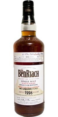 BenRiach 1998 Virgin Oak Finish Limited Release #2830 BCLiquorStores 55.1% 750ml