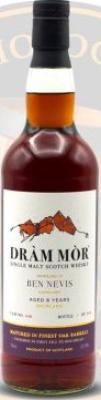 Ben Nevis 8yo DMor First Fill PX Hogshead Finish 57.9% 700ml