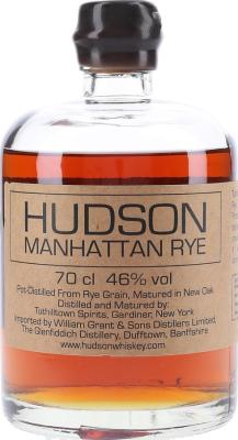 Hudson Manhattan Rye 46% 700ml